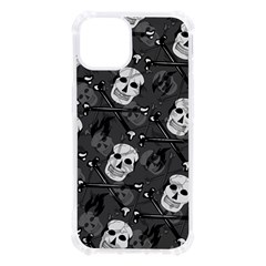 Skull Skeleton Pattern Texture Iphone 13 Tpu Uv Print Case by Apen