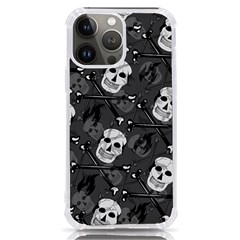 Skull Skeleton Pattern Texture Iphone 13 Pro Max Tpu Uv Print Case by Apen