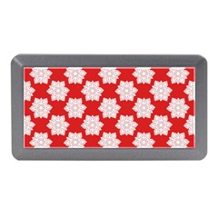 Christmas Snowflakes Background Pattern Memory Card Reader (mini) by Apen