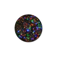 Christmas Lights Golf Ball Marker by Apen