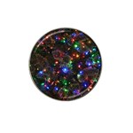 Christmas Lights Hat Clip Ball Marker Front