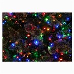 Christmas Lights Large Glasses Cloth Front