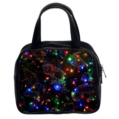 Christmas Lights Classic Handbag (two Sides) by Apen