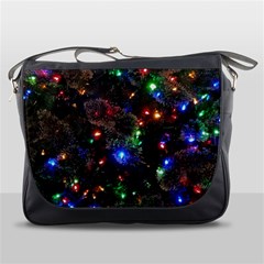 Christmas Lights Messenger Bag by Apen