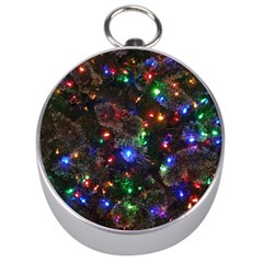 Christmas Lights Silver Compasses by Apen