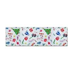 New Year Christmas Winter Pattern Sticker Bumper (100 Pack) by Apen