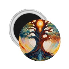 Tree Cosmic Spiritual Meditation 2 25  Magnets by Apen