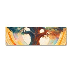 Tree Cosmic Spiritual Meditation Sticker (bumper) by Apen