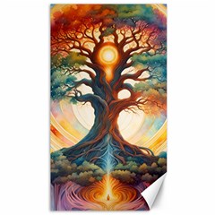 Tree Cosmic Spiritual Meditation Canvas 40  X 72  by Apen