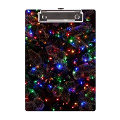 Christmas Lights A5 Acrylic Clipboard by Apen