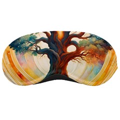 Tree Cosmic Spiritual Meditation Sleep Mask by Apen