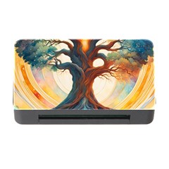 Tree Cosmic Spiritual Meditation Memory Card Reader With Cf by Apen