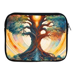 Tree Cosmic Spiritual Meditation Apple Ipad 2/3/4 Zipper Cases by Apen