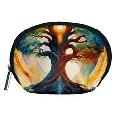 Tree Cosmic Spiritual Meditation Accessory Pouch (medium) by Apen