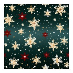 Snowflakes Winter Snow Banner And Sign 3  X 3 