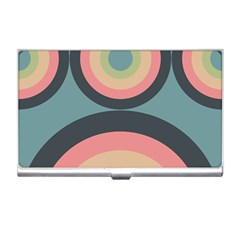 Circles Design Pattern Tile Business Card Holder by Ravend