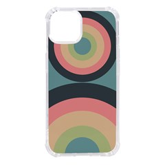 Circles Design Pattern Tile Iphone 14 Tpu Uv Print Case by Ravend