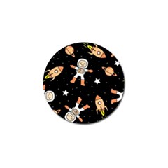 Astronaut Space Rockets Spaceman Golf Ball Marker (10 Pack) by Ravend