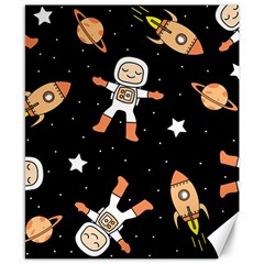 Astronaut Space Rockets Spaceman Canvas 8  X 10  by Ravend