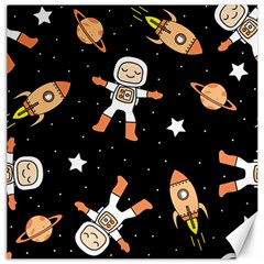 Astronaut Space Rockets Spaceman Canvas 12  X 12  by Ravend