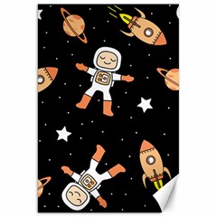 Astronaut Space Rockets Spaceman Canvas 20  X 30  by Ravend