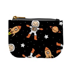 Astronaut Space Rockets Spaceman Mini Coin Purse by Ravend