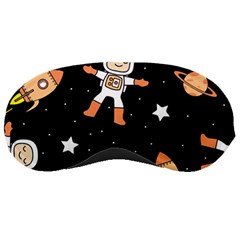 Astronaut Space Rockets Spaceman Sleep Mask by Ravend