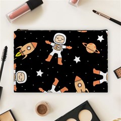 Astronaut Space Rockets Spaceman Cosmetic Bag (large) by Ravend