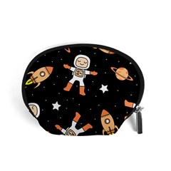 Astronaut Space Rockets Spaceman Accessory Pouch (small) by Ravend