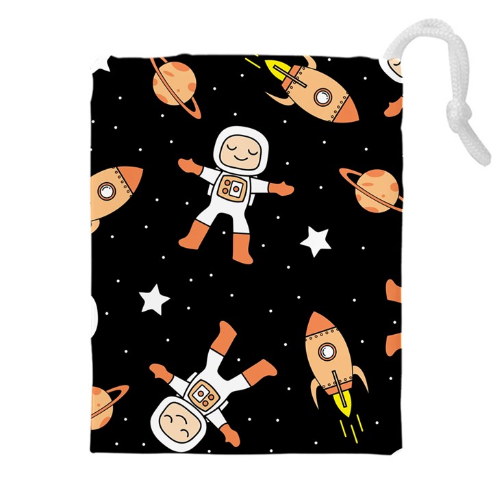 Astronaut Space Rockets Spaceman Drawstring Pouch (5XL)