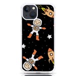 Astronaut Space Rockets Spaceman iPhone 13 TPU UV Print Case Front