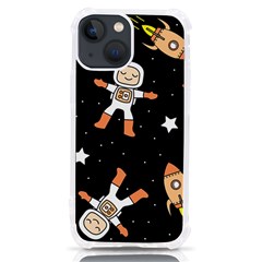 Astronaut Space Rockets Spaceman Iphone 13 Mini Tpu Uv Print Case by Ravend