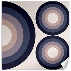 Circle Tile Design Pattern Canvas 20  X 20 