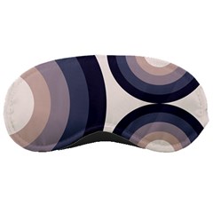 Circle Tile Design Pattern Sleep Mask by Ravend