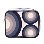 Circle Tile Design Pattern Mini Toiletries Bag (One Side) Front