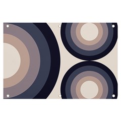 Circle Tile Design Pattern Banner And Sign 6  X 4  by Ravend