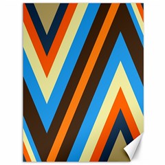 Pattern Triangle Design Repeat Canvas 36  X 48  by Ravend