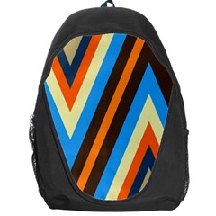 Pattern Triangle Design Repeat Backpack Bag by Ravend