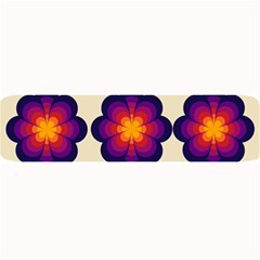 Flower Pattern Design Seamless Large Bar Mat by Ravend