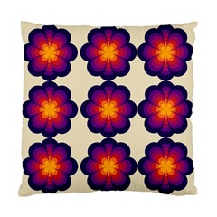 Flower Pattern Design Seamless Standard Cushion Case (two Sides) by Ravend