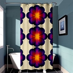 Flower Pattern Design Seamless Shower Curtain 36  X 72  (stall)  by Ravend