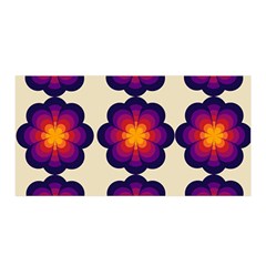 Flower Pattern Design Seamless Satin Wrap 35  X 70  by Ravend