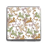 Pattern Design Art Decoration Memory Card Reader (Square 5 Slot) Front