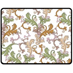 Pattern Design Art Decoration Two Sides Fleece Blanket (medium) by Ravend