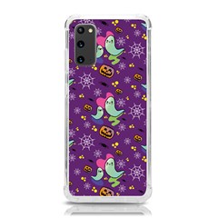 Pumpkins Ghosts Skeleton Pattern Samsung Galaxy S20 6 2 Inch Tpu Uv Case by Ravend