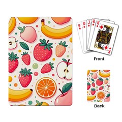 Fruit Sweet Pattern Playing Cards Single Design (rectangle) by Ravend