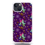 Pumpkins Ghosts Skeleton Pattern iPhone 13 TPU UV Print Case Front