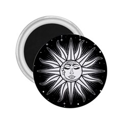 Sun Moon Star Universe Space 2 25  Magnets by Ravend