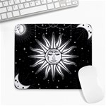 Sun Moon Star Universe Space Large Mousepad Front