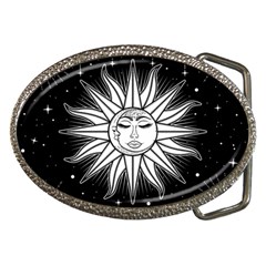 Sun Moon Star Universe Space Belt Buckles by Ravend